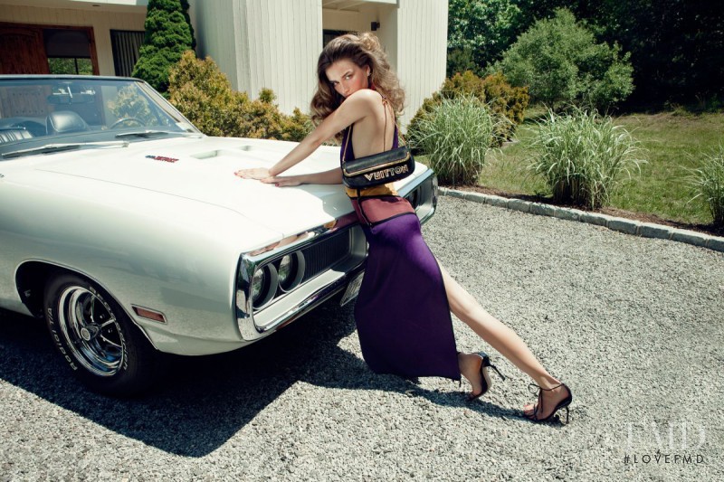 Andreea Diaconu featured in Hamptons Girl, July 2011