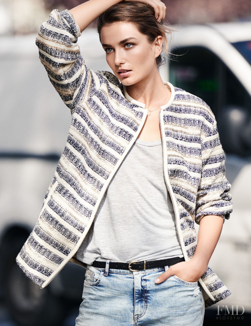 Andreea Diaconu featured in Tender Structures, January 2015