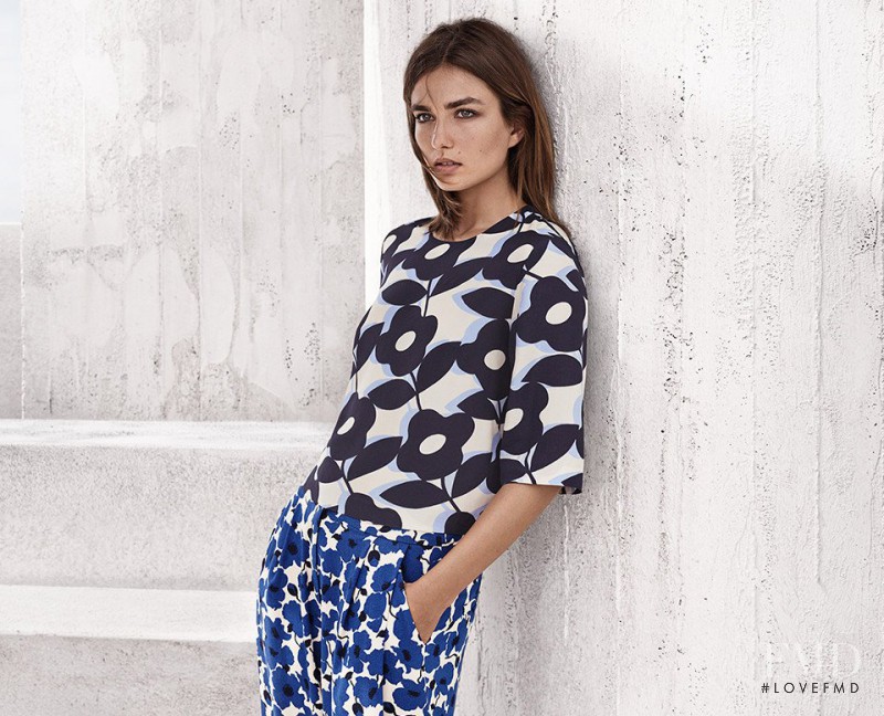 Andreea Diaconu featured in The Key Pieces, January 2015