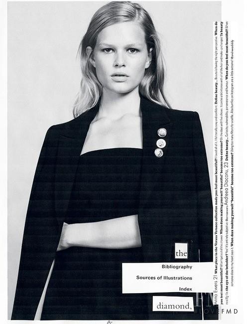 Anna Ewers featured in How Very Versace of You!, November 2014