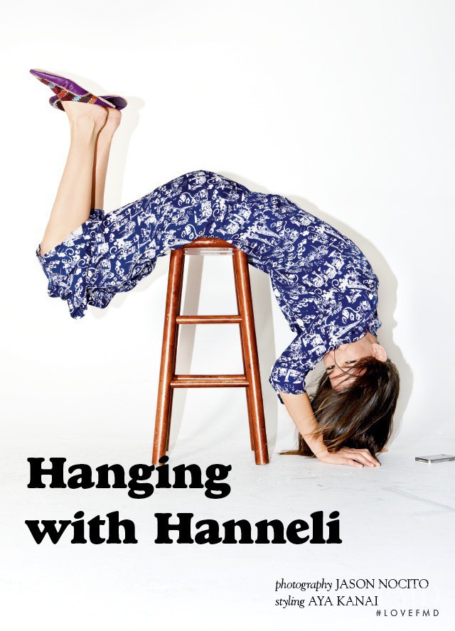 Hanneli Mustaparta featured in Hanging With Hanneli, February 2012