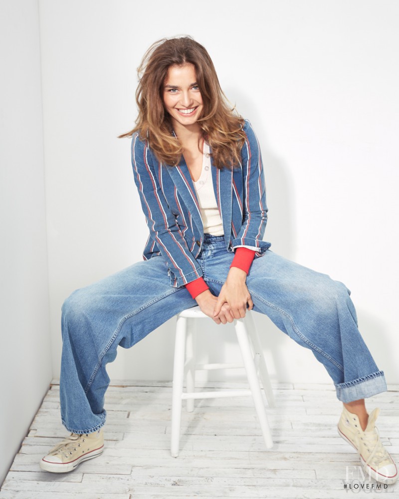 Andreea Diaconu featured in The 30 Best Jeans for Spring, April 2014
