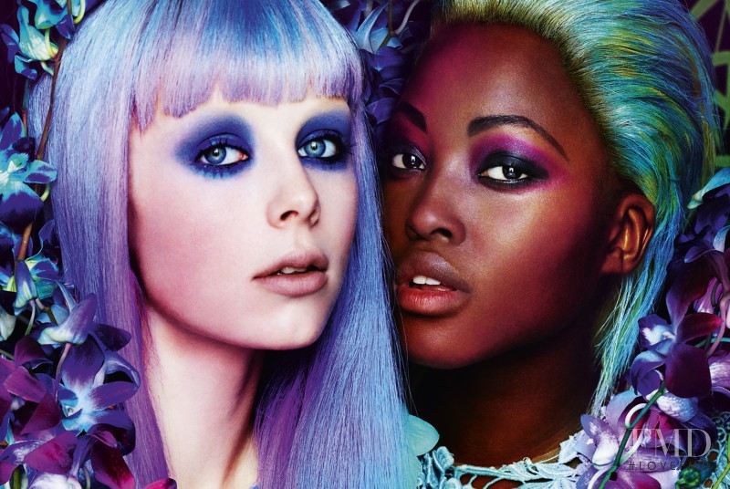 Edie Campbell featured in Dreaming In Color, March 2012