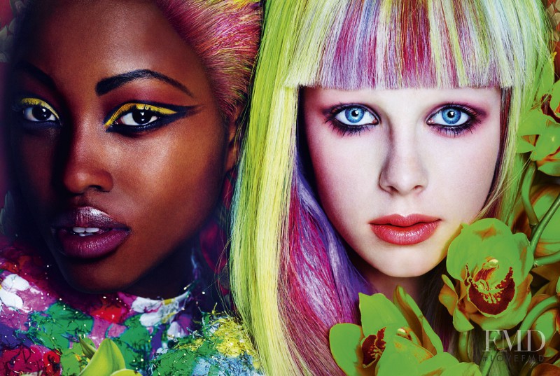 Edie Campbell featured in Dreaming In Color, March 2012