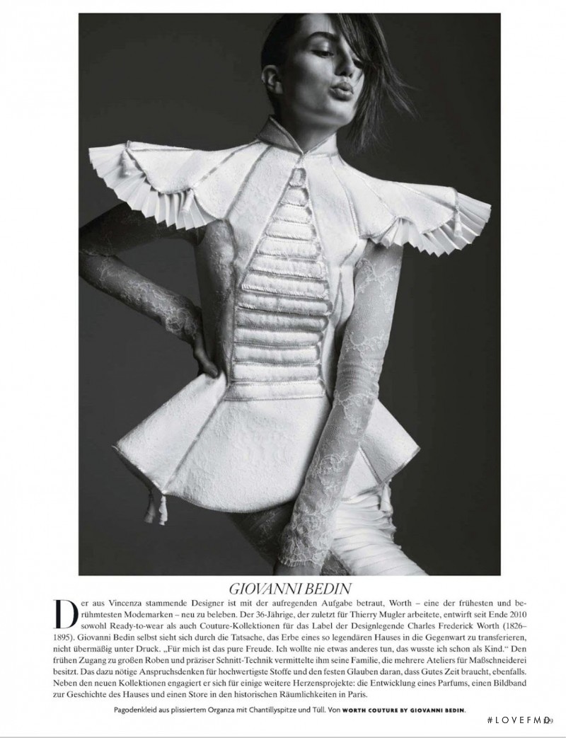 Andreea Diaconu featured in Andreea Diaconu, July 2012