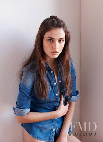 Andreea Diaconu, February 2010