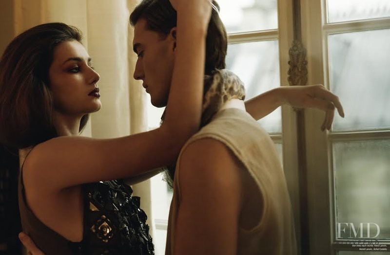 Andreea Diaconu featured in Rive Gauche, February 2011