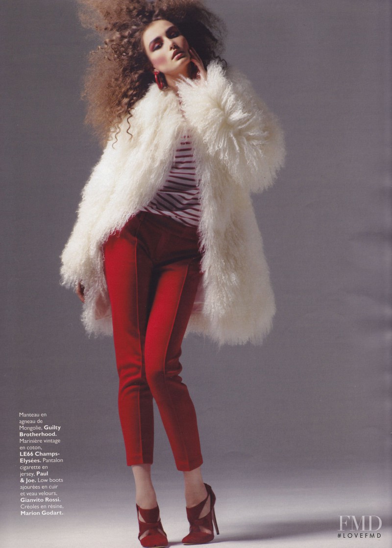 Andreea Diaconu featured in Rouge, August 2009