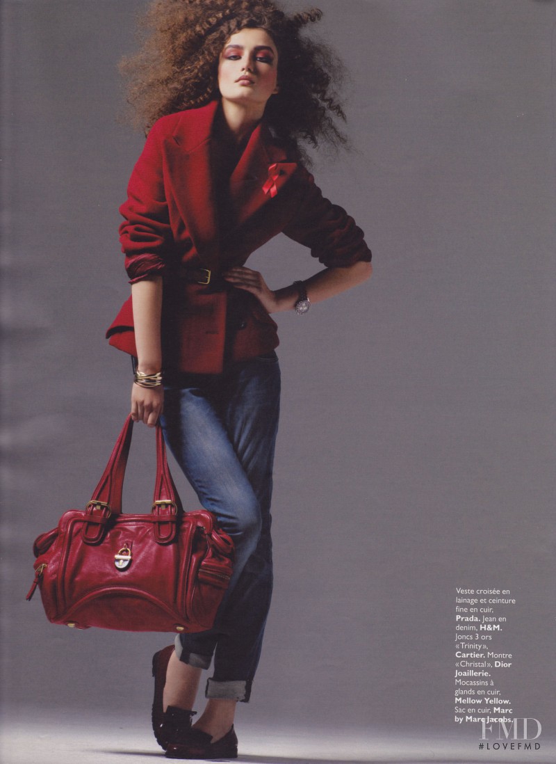 Andreea Diaconu featured in Rouge, August 2009