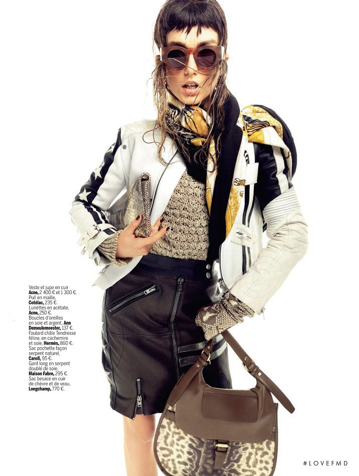 Andreea Diaconu featured in Details exotiques, March 2012