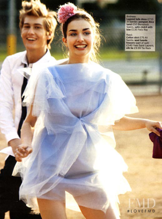 Andreea Diaconu featured in Fall In Love With Frocks, November 2011