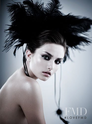 Andreea Diaconu featured in Beauty, December 2006