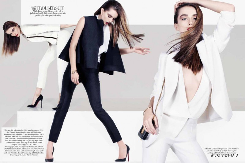 Andreea Diaconu featured in Do The Twist, May 2012