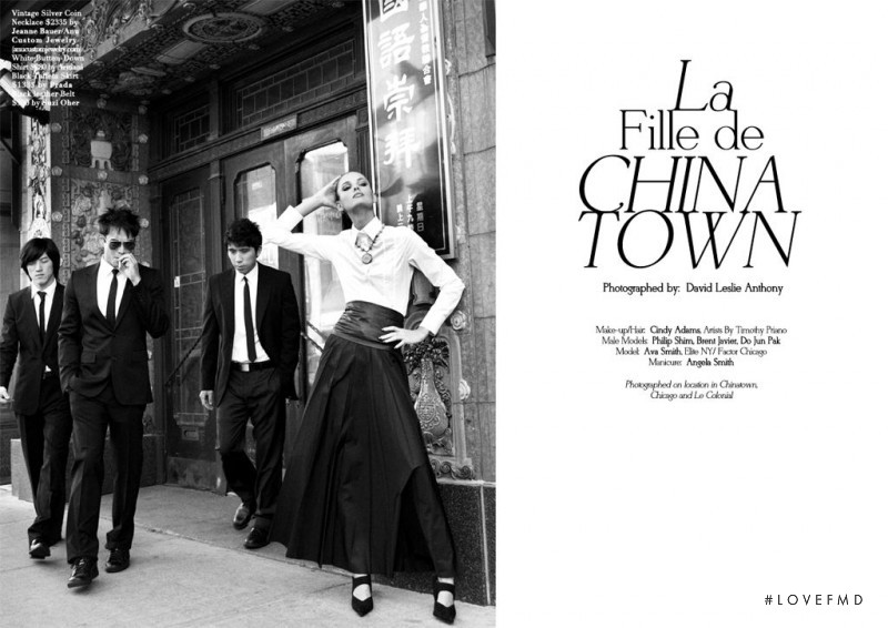 Ava Smith featured in La fille de China Town, November 2011