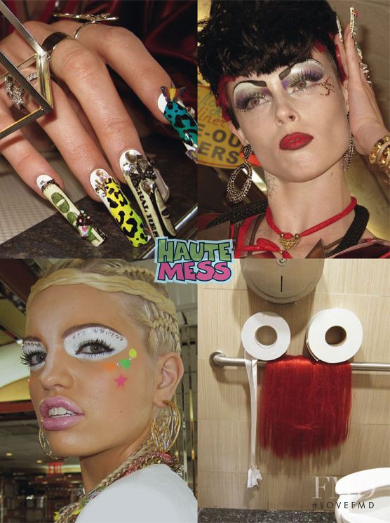 Daphne Groeneveld featured in Haute Mess, March 2012