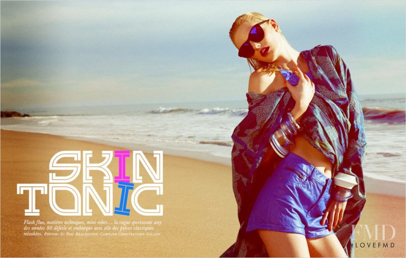 Lydia Hearst featured in Skin Tonic, March 2012