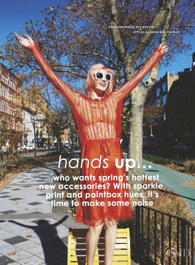 Sasha Melnychuk featured in Hands Up, February 2017