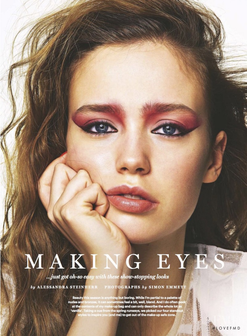 Making Eyes, February 2017