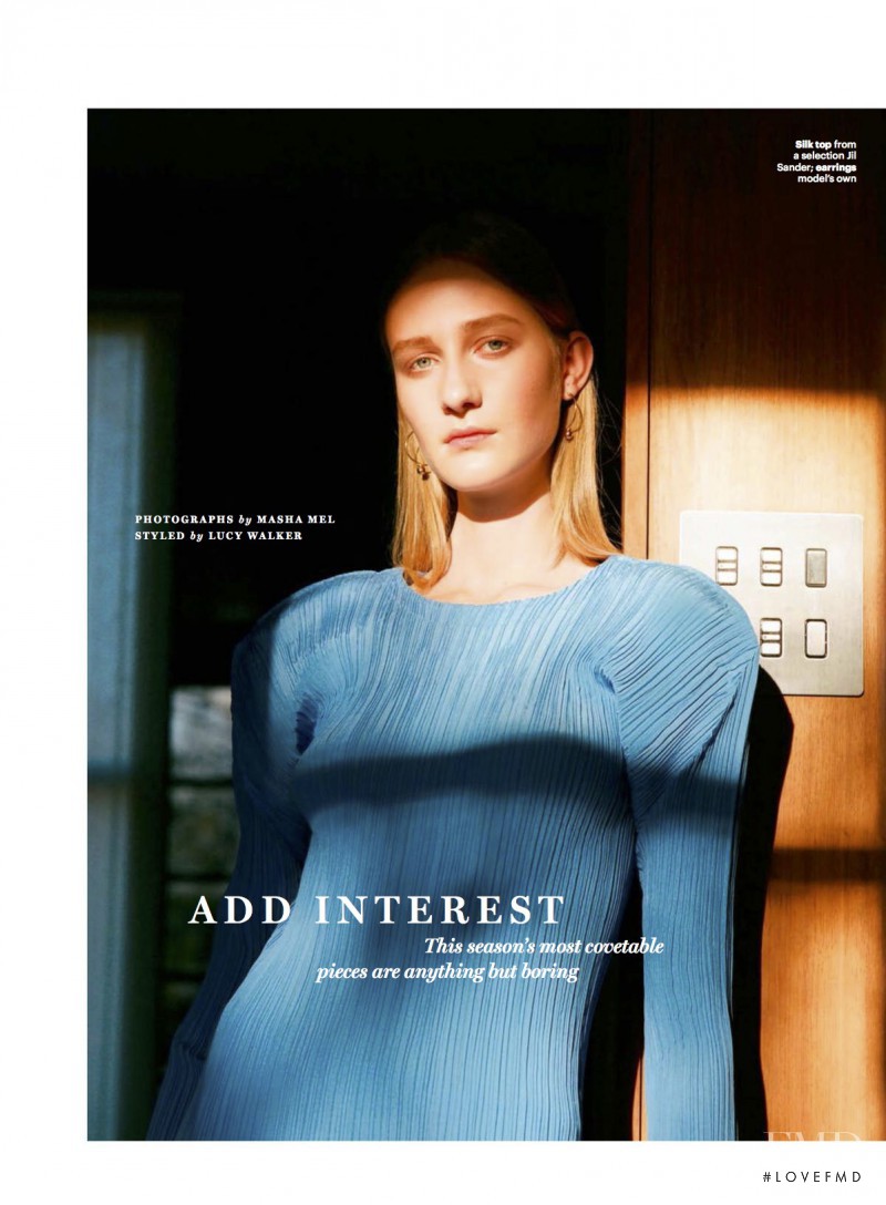 Charlotte Lindvig featured in Add Interest, March 2017