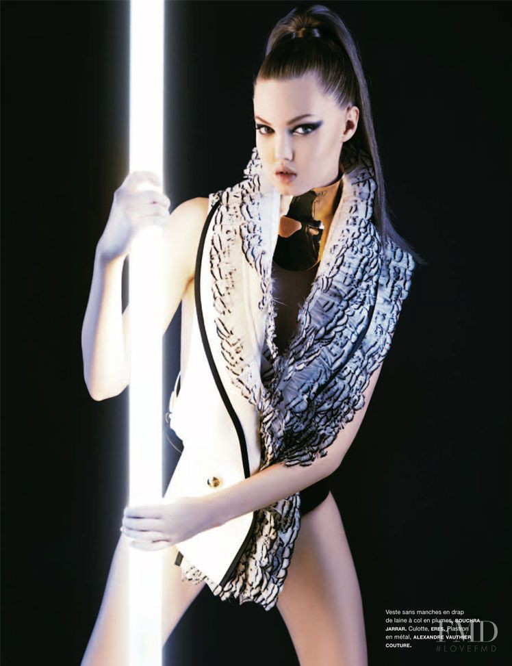 Lindsey Wixson featured in Neo Couture, March 2012