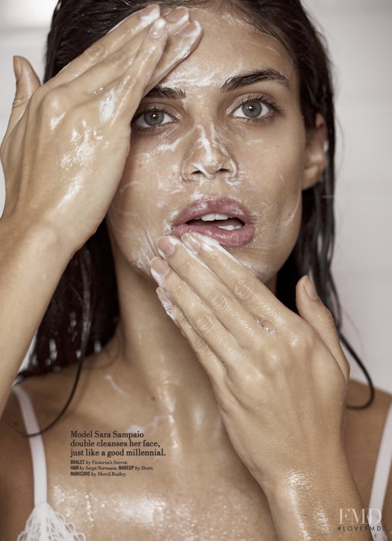 Sara Sampaio featured in Skin in the Game, March 2017