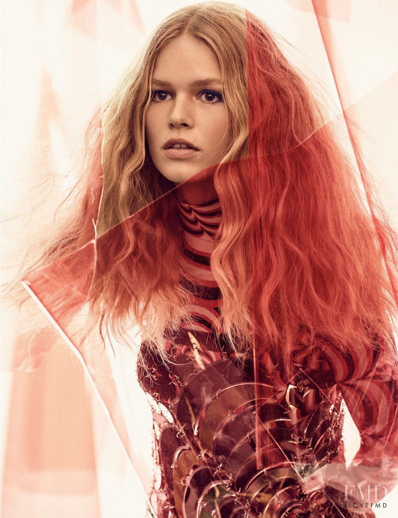 Anna Ewers featured in Printed Matter, March 2017