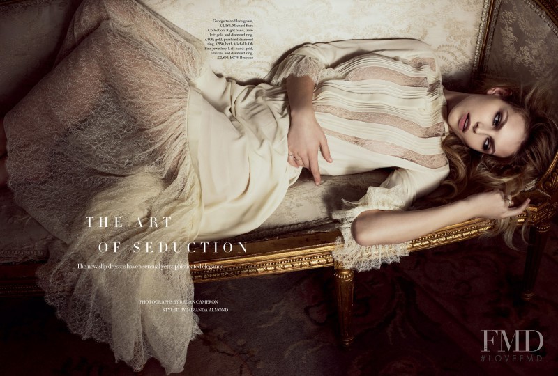 Karlina Caune featured in The Art Of Seduction, March 2016