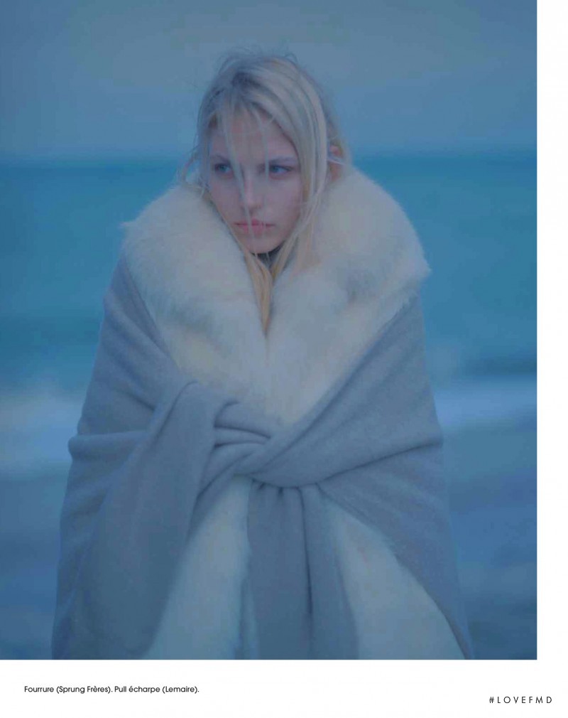 Karlina Caune featured in Plage Blanche, December 2015