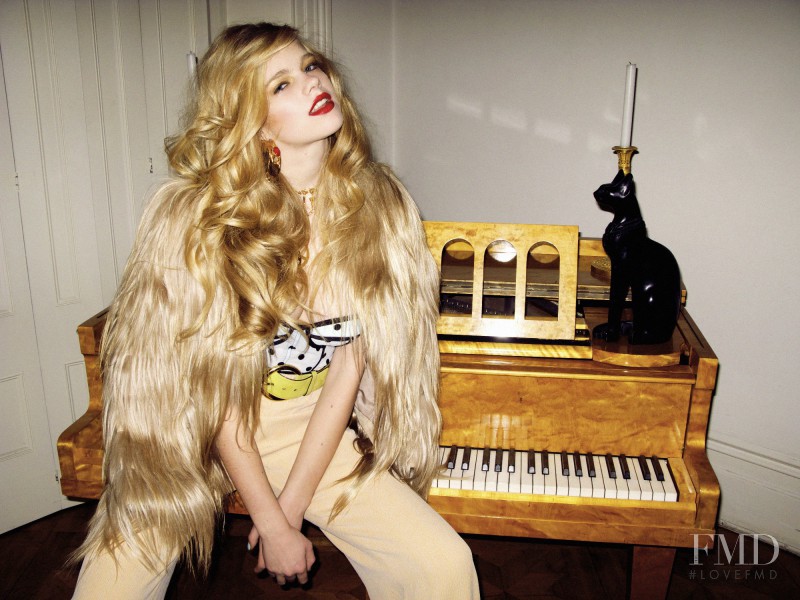 Valerie van der Graaf featured in Miss Haute, March 2012