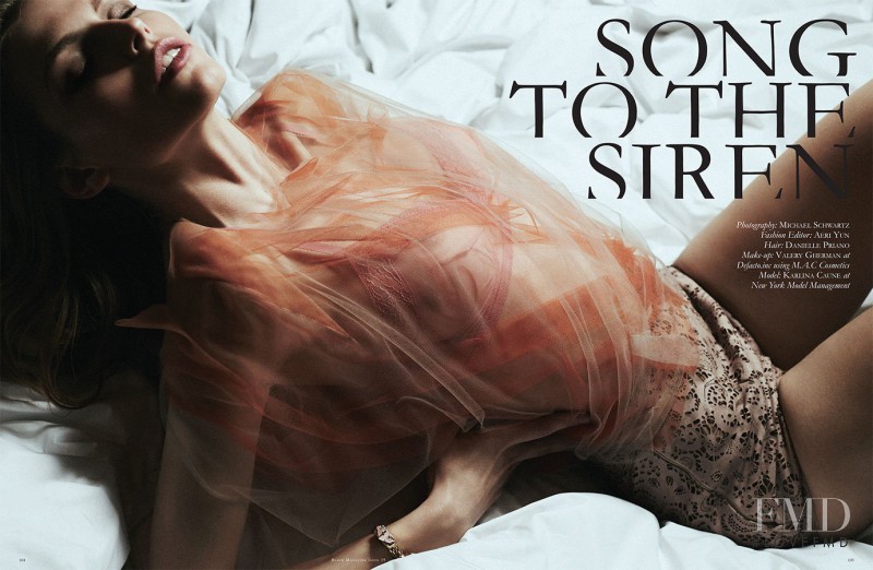 Karlina Caune featured in Song to the Siren, May 2013