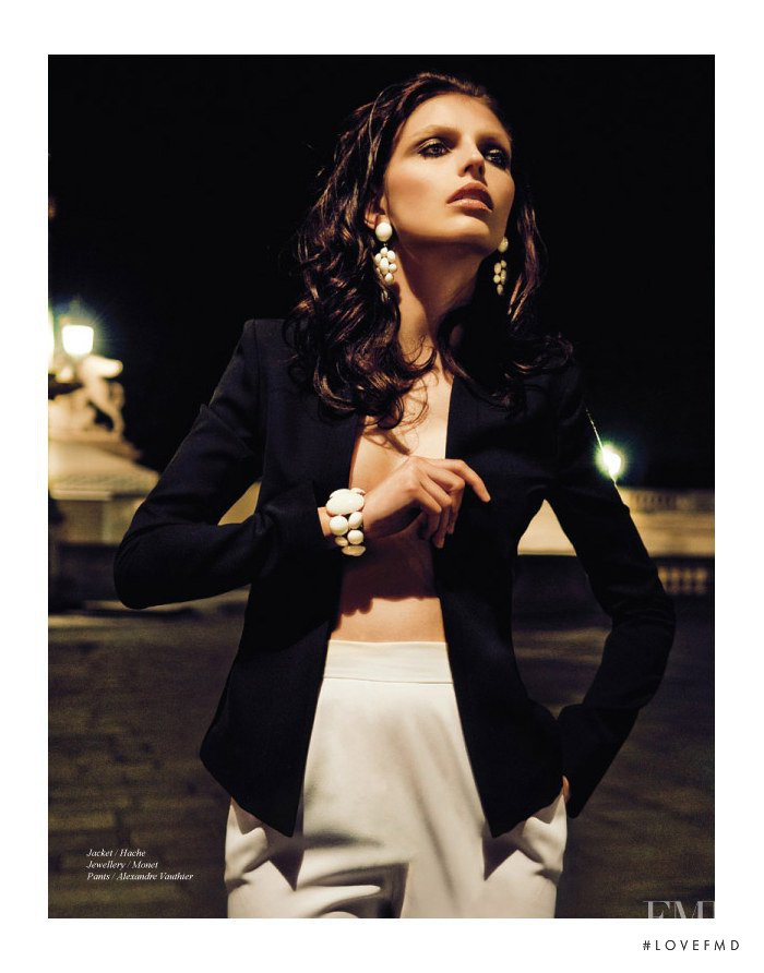 Karlina Caune featured in Lustrous, October 2011