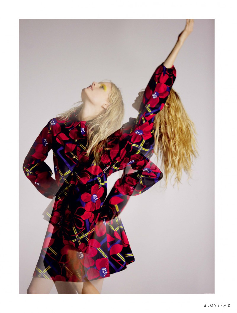 Hanne Gaby Odiele featured in Darling Buds, March 2012