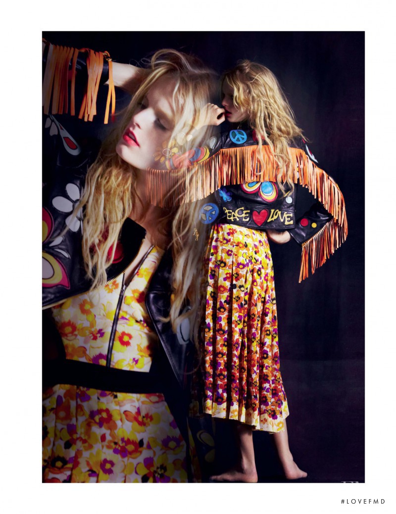 Hanne Gaby Odiele featured in Darling Buds, March 2012