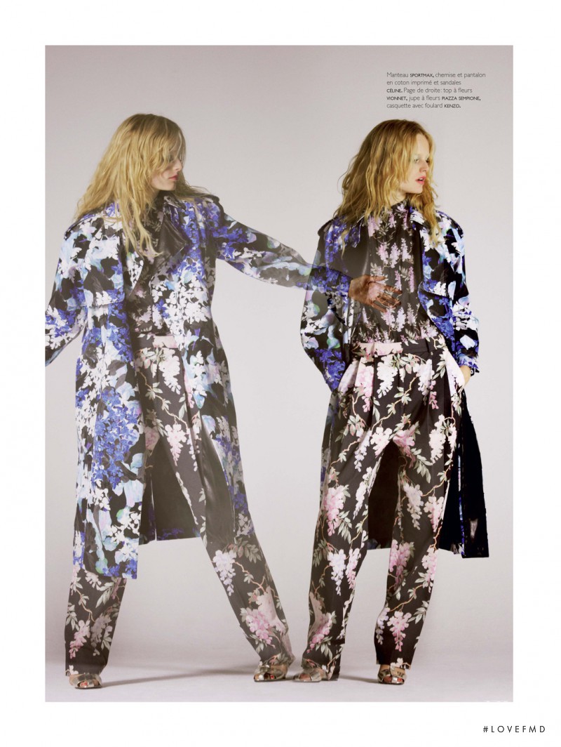 Hanne Gaby Odiele featured in Darling Buds, March 2012