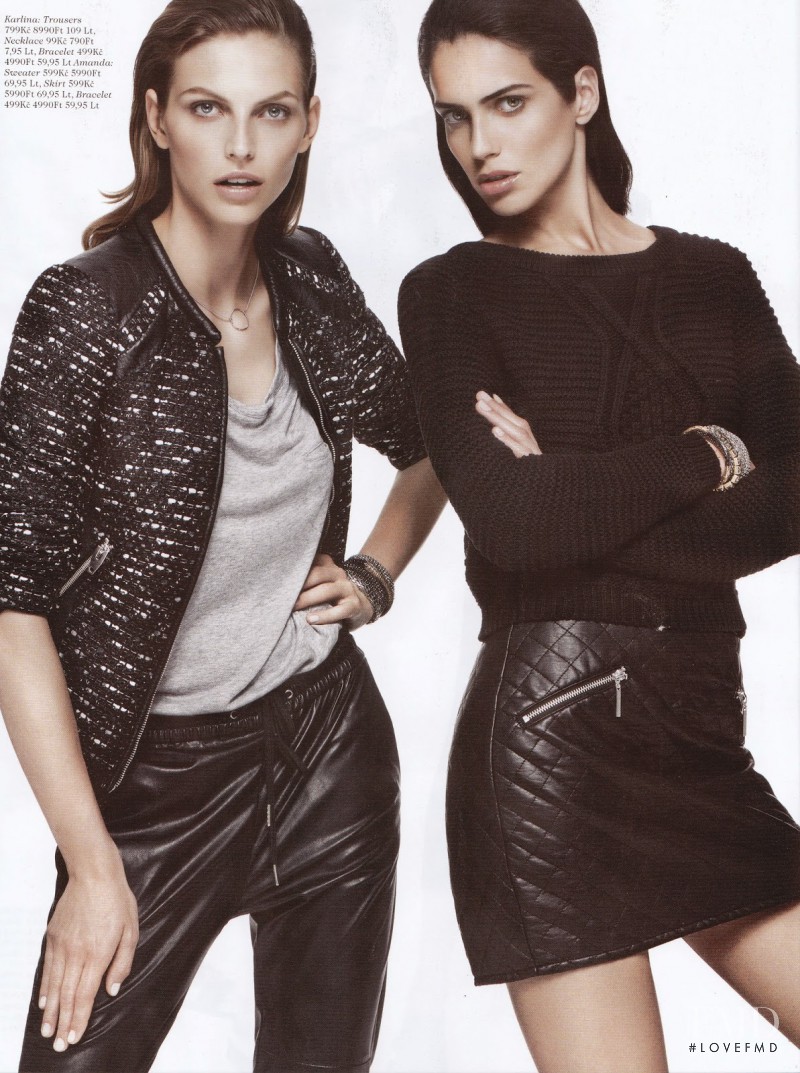 Karlina Caune featured in Deluxe, September 2014