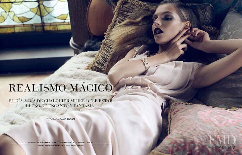 Karlina Caune featured in Realismo Magico, September 2013