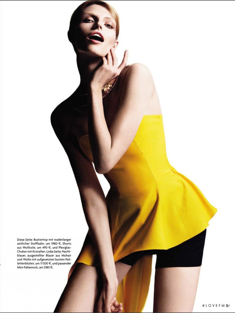 Karlina Caune featured in Oh!, March 2013