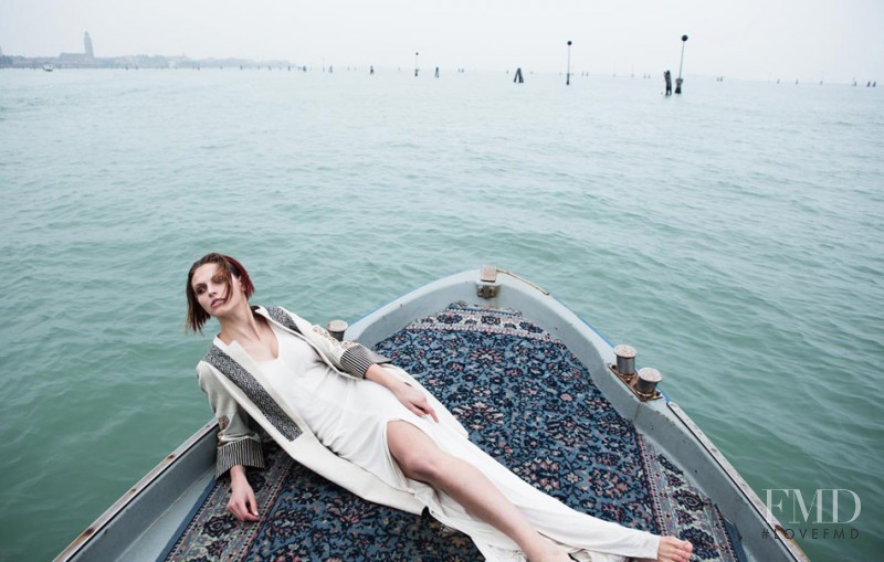 Karlina Caune featured in Venice Story, March 2013