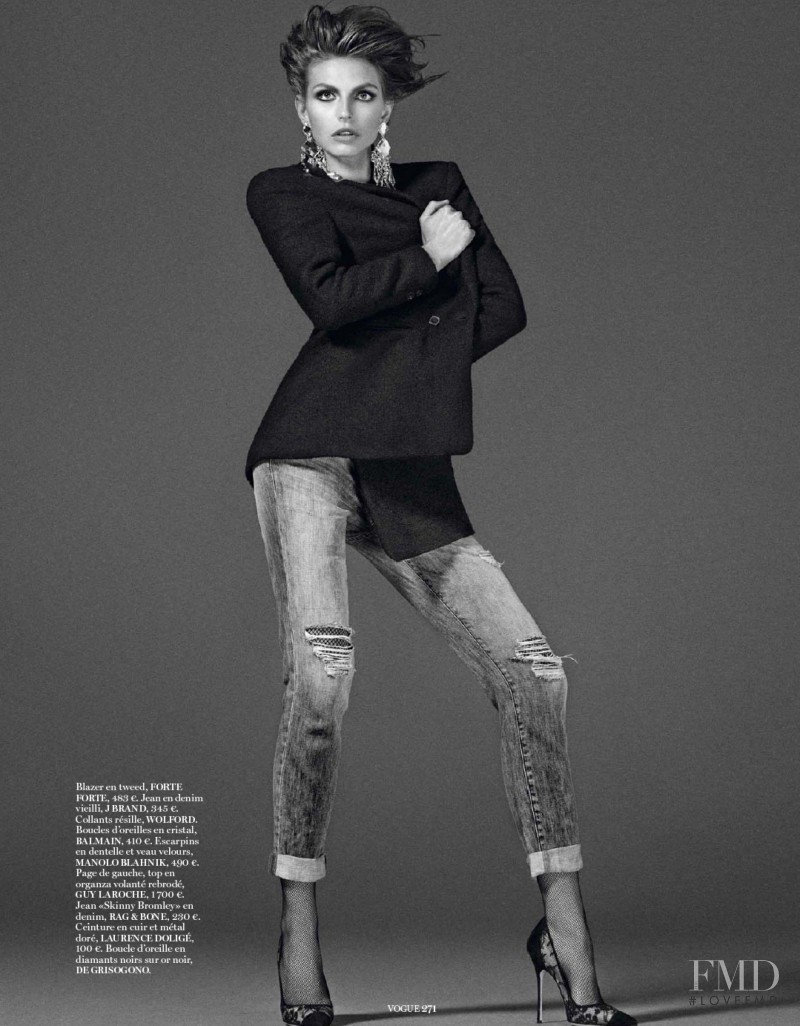 Karlina Caune featured in Miss Vogue: Attitude, September 2013