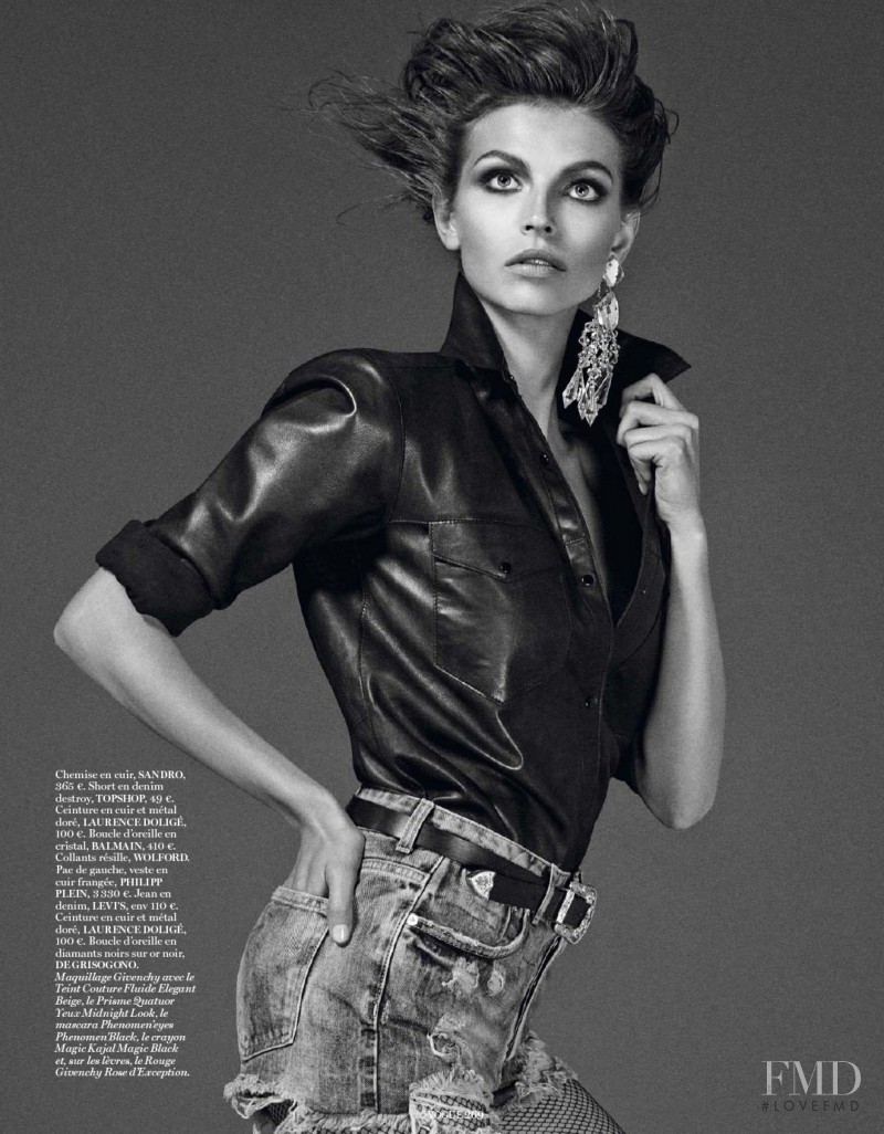 Karlina Caune featured in Miss Vogue: Attitude, September 2013