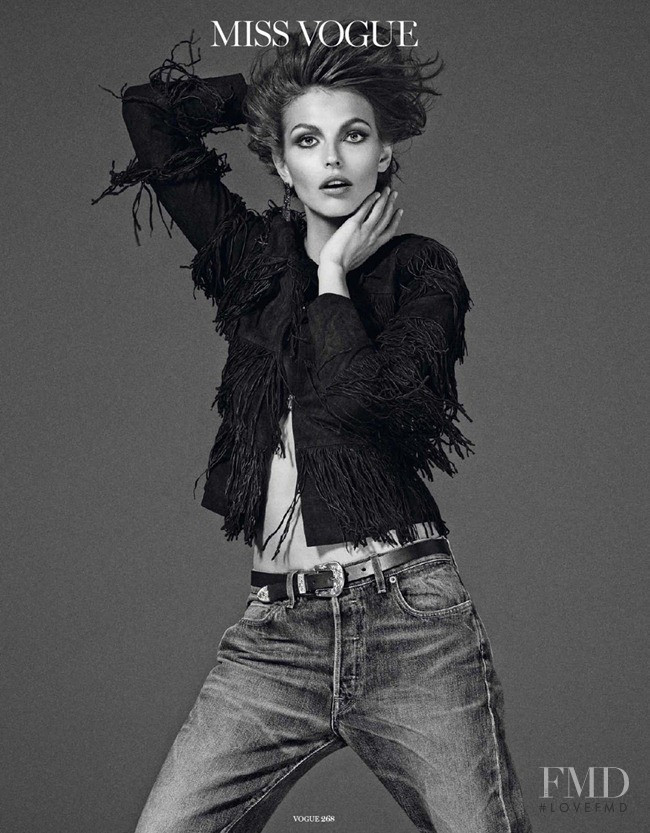 Karlina Caune featured in Miss Vogue: Attitude, September 2013
