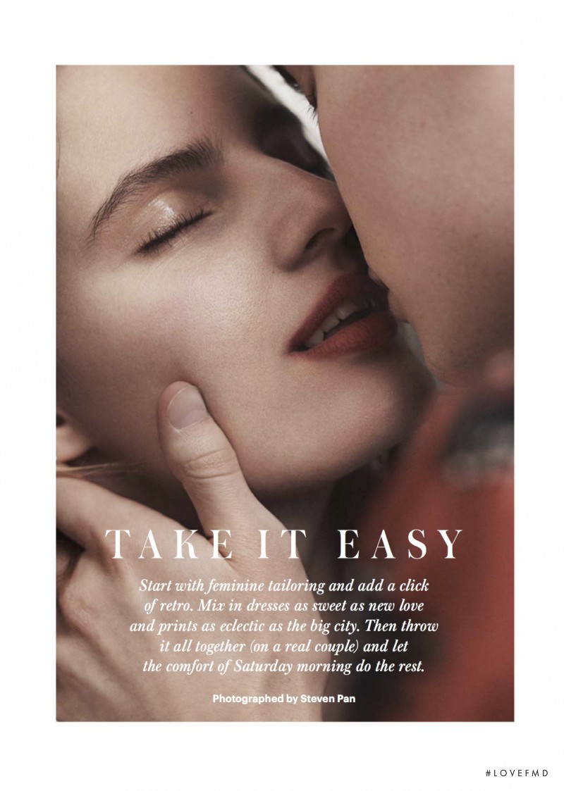 Tilda Lindstam featured in Take It Easy, February 2017