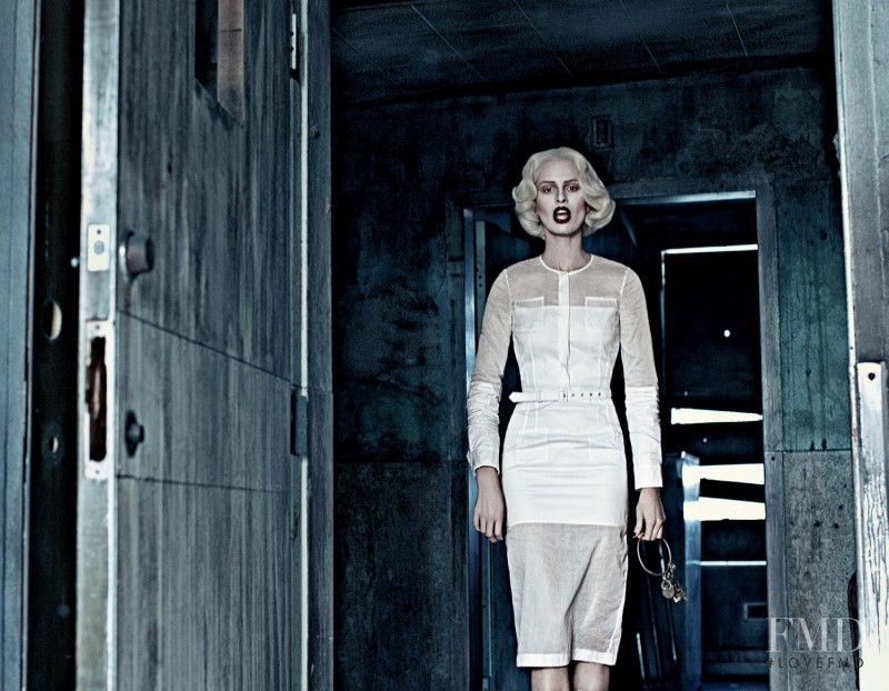 Karolina Kurkova featured in Institute White, March 2012