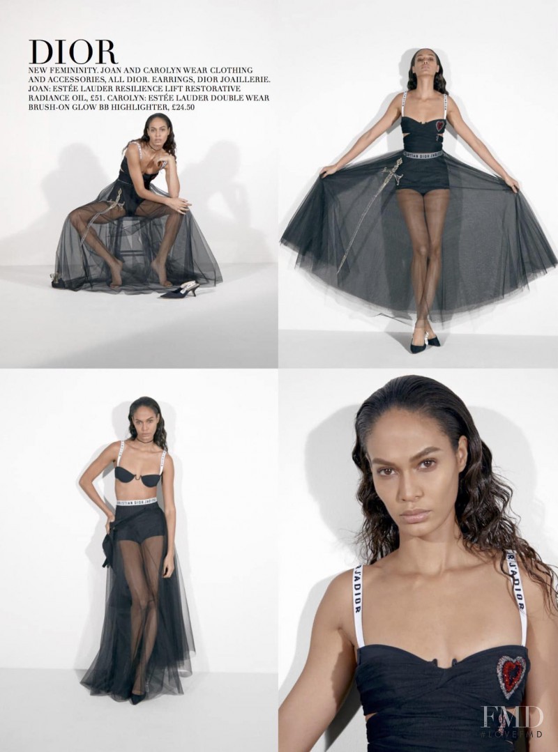 Joan Smalls featured in Carine on the Collections. A New Perspective, March 2017
