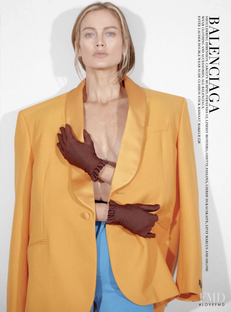 Carolyn Murphy featured in Carine on the Collections. A New Perspective, March 2017