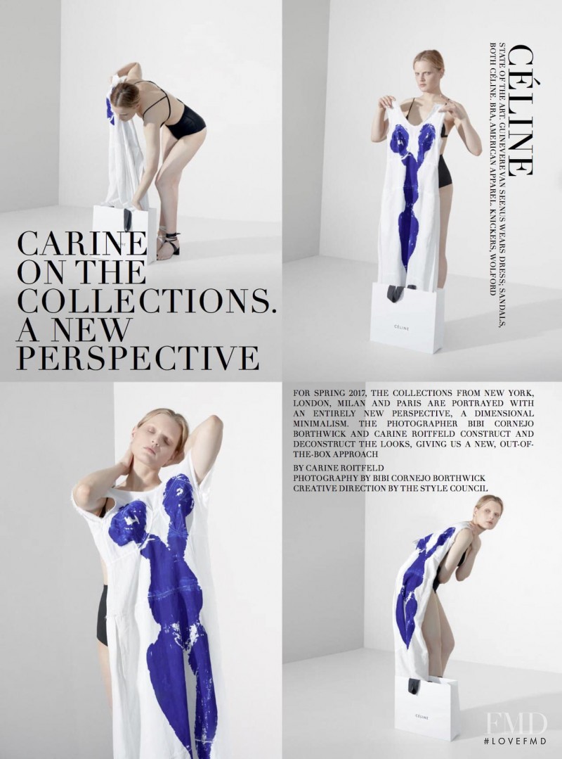 Guinevere van Seenus featured in Carine on the Collections. A New Perspective, March 2017