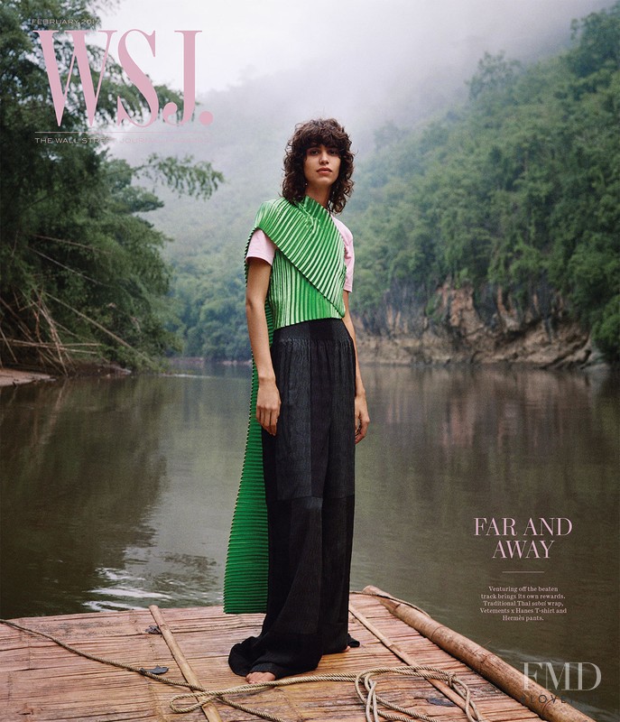 Mica Arganaraz featured in Escape Plan: Travel to Thailand in Bright, Playful Looks, February 2017