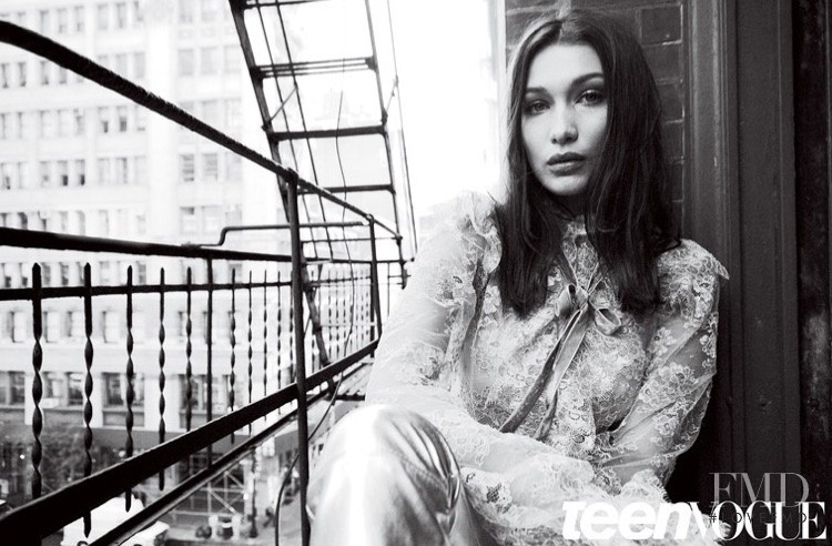 Bella Hadid featured in Young Love, February 2017
