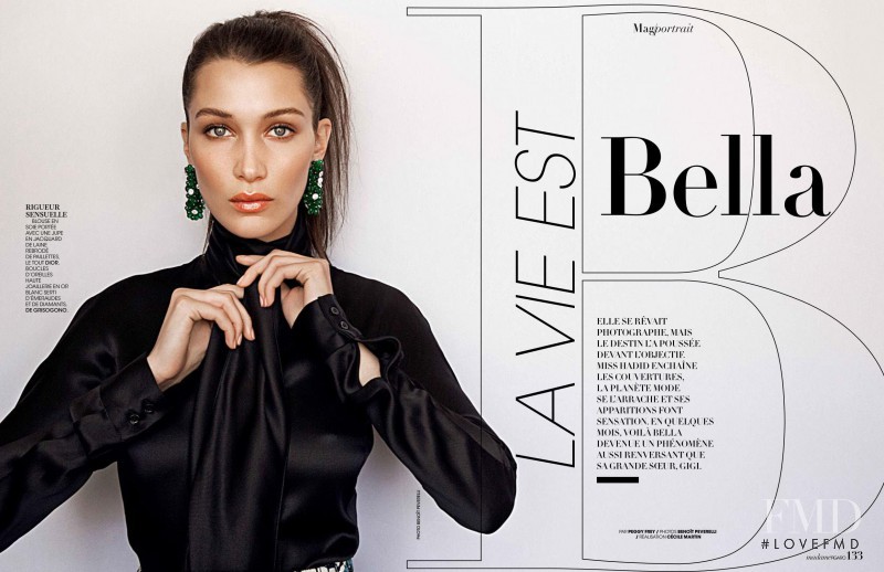 Bella Hadid featured in La Vie Est Bella, September 2016