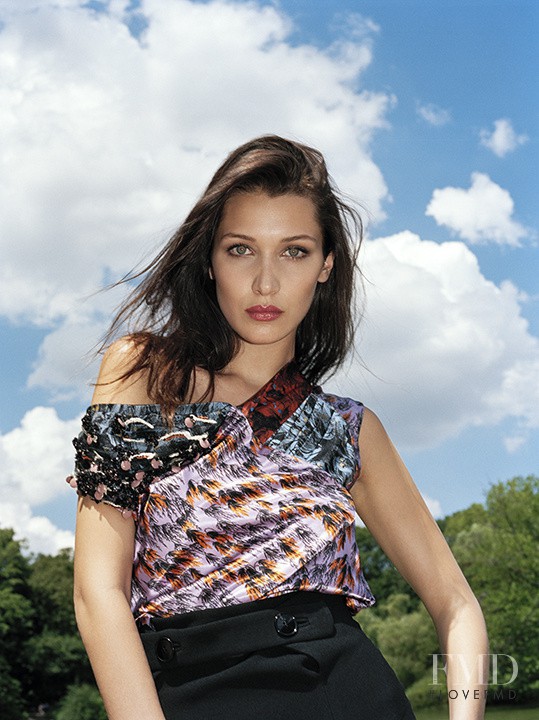 Bella Hadid featured in Girl on Fire, September 2016